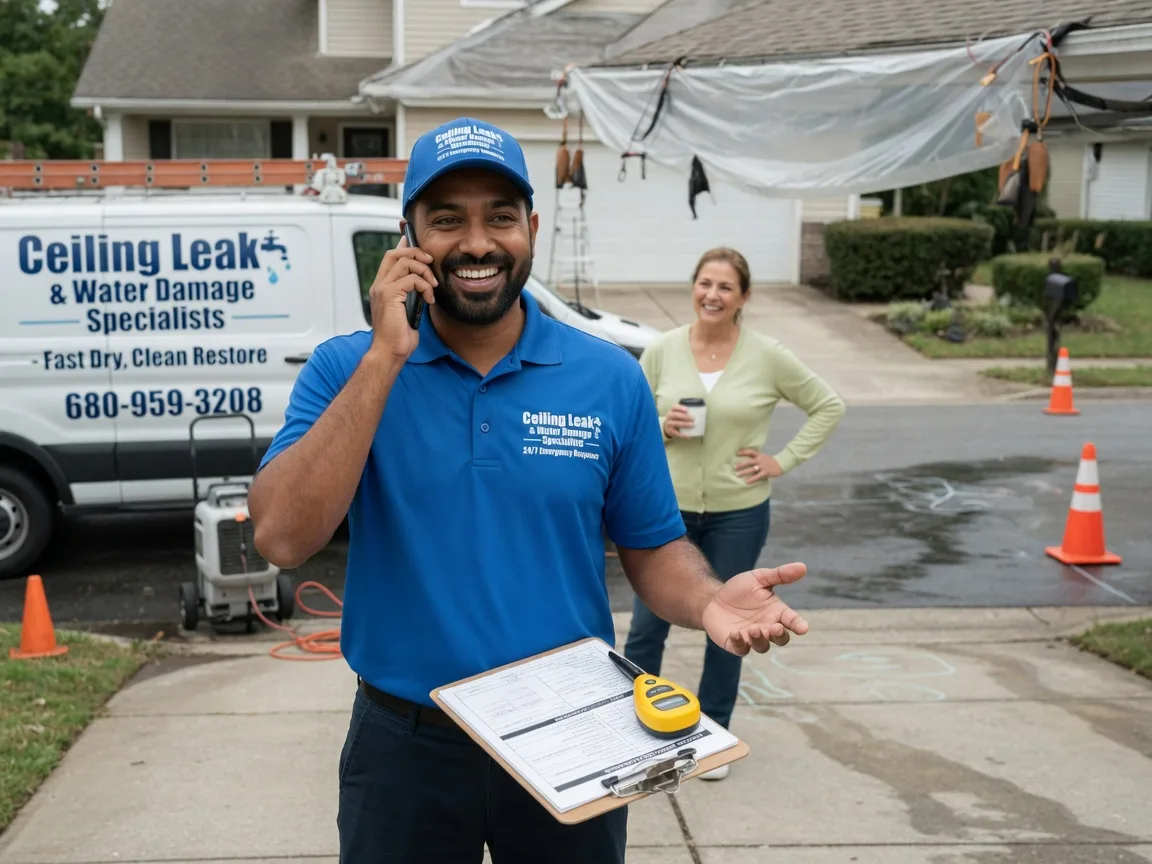 Ceiling Leak Cleanup Mapleton, UT FAQs